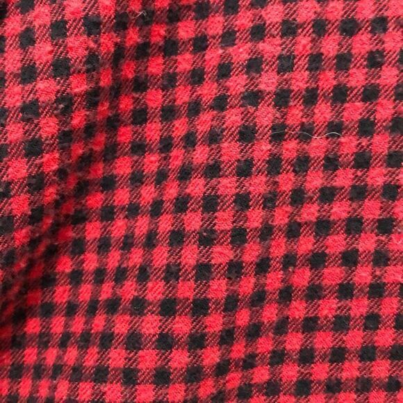 Orton Brothers Clothing Co Mens Red Checked Long Sleeve Button Down Shirt Extra - Picture 3 of 8